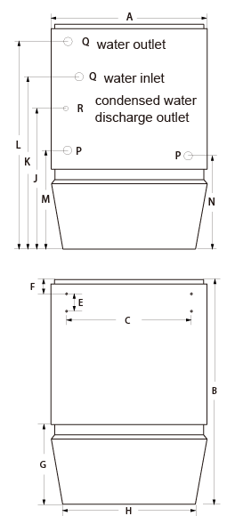 Dehumidifying Heating and Cooling Unit