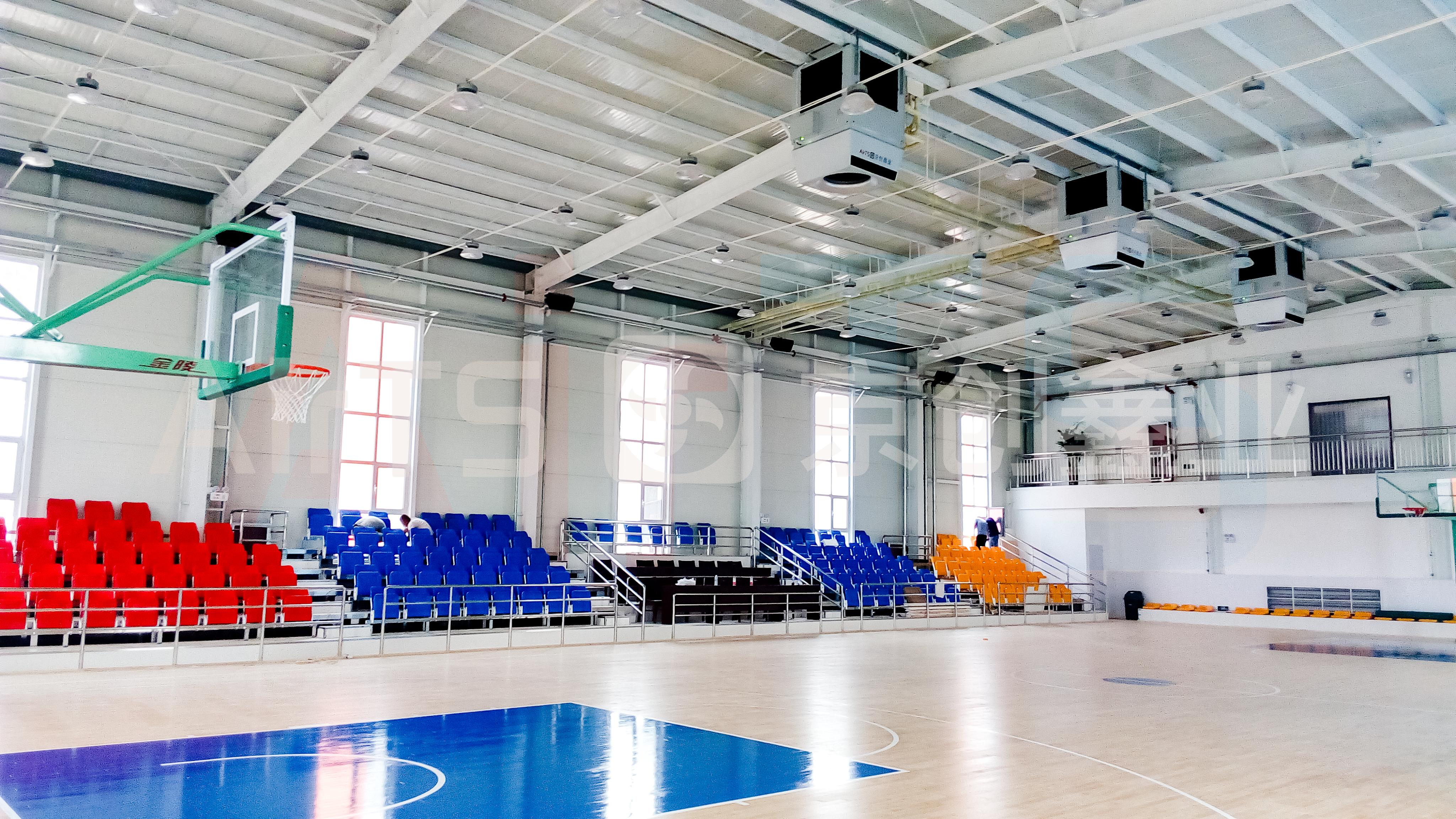 體育場館采暖降溫應用展示—AirTS京創鑫業高大空間專用多聯空調