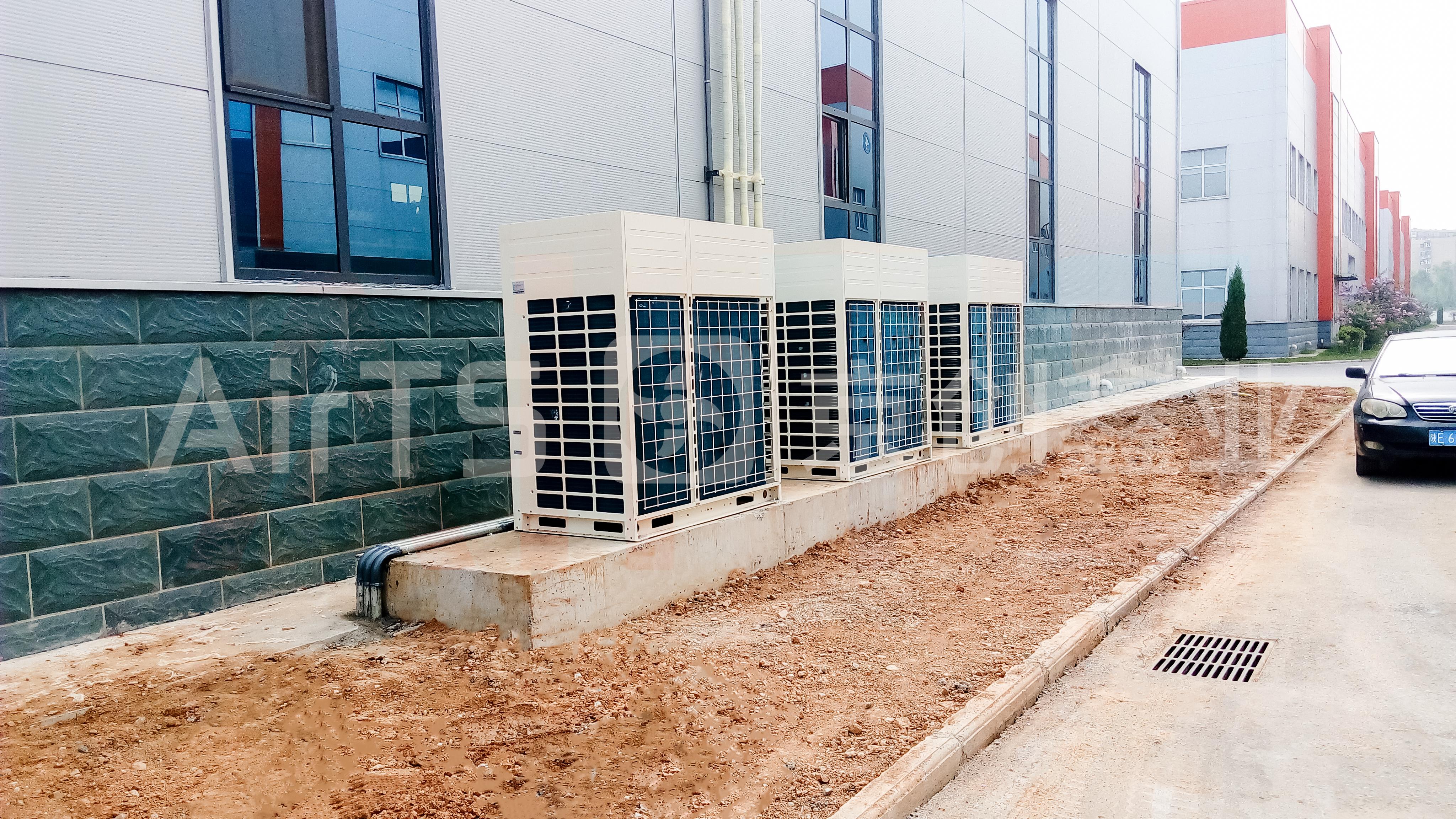 體育場館采暖降溫應用展示—AirTS京創鑫業高大空間專用多聯空調